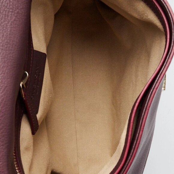 Givenchy Burgundy/Beige Leather Pandora Pure Small Bag - Picture 10 of 12